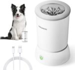 Dog Paw Cleaner, Automatic Paw Cleaner for Dogs with Soft Silicone, 2000mAh, USB Quick Charge, 360° All-round Pet Paw Cleaner, Gentle on Dog Paw Washer for Massage Grooming Dirty Claws