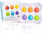 Fat Brain Dimpl Duo, Early Development Sensory Toy, Push and Pop, Colourful for Boys & Girls Aged 12 Months+
