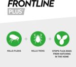 FRONTLINE Plus Flea & Tick for Cats – 3 Pipettes