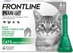 FRONTLINE Plus Flea & Tick for Cats – 3 Pipettes