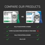 FRONTLINE Plus Flea & Tick for Cats – 3 Pipettes