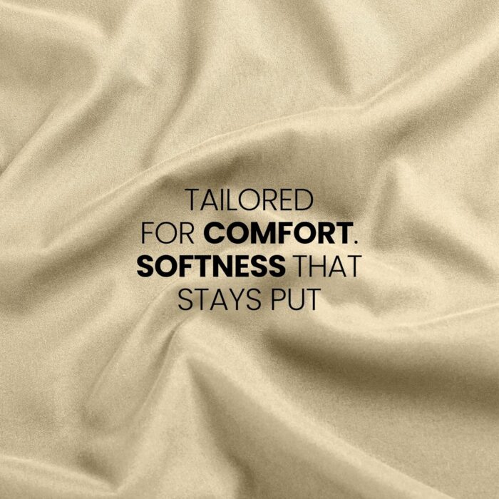 Utopia Bedding Fitted Sheet Small Double / 4ft, Beige - Deep Pocket 12 inch (30 cm) - Easy Care - Soft Brushed Polyester Microfibre Fabric - Shrinkage and Fade Resistant - Bottom Sheet