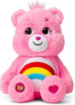 Care Bears | Cheer Bear 35cm Medium Plush | Collectable Cute Plush Toy, Cuddly Toys for Children, Soft Toys for Girls and Boys, Cute Teddies Suitable for Girls and Boys Ages 4+ | Basic Fun 22061