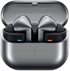 Galaxy Buds3 Pro Grey with Galaxy AI, Wireless Earbuds, Noise Cancelling, Bluetooth, 360 Audio, Hi-Fi Sound, 2 Year Manufacturer Extended Warranty (UK Version