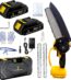 AR Easy Buy Mini Chainsaw Cordless 6-Inch | 21V Battery Saw, 300W Brushless Electric Saw, 2 x 4000mAh Batteries, Lightweight & Powerful, Ideal for Tree Trimming, DIY Projects, Garden Maintenance