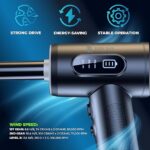 Cordless Electric Air Duster 68W – High-Speed Reusable.