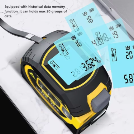 Laser Rangefinder 40m and 5m type Tape Measure Tool