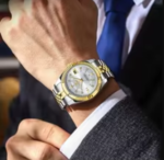 POEDAGAR Luxury Business Men Wristwatch Waterproof Luminous Date Military Man Watch Stainless Steel Fashion Men's Quartz Watches