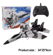 RC Foam Aircraft SU-35 Plane 2.4G Radio Control Glider Remote Control Fighter Plane Glider Airplane Foam Boys Toys for Children