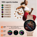 ChiBear Ultra Thin Fashion Smart Watch Women Screen Always Display Time Sports Bracelet Bluetooth Call AMOLED Smartwatch Woman
