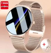 ChiBear Ultra Thin Fashion Smart Watch Women Screen Always Display Time Sports Bracelet Bluetooth Call AMOLED Smartwatch Woman