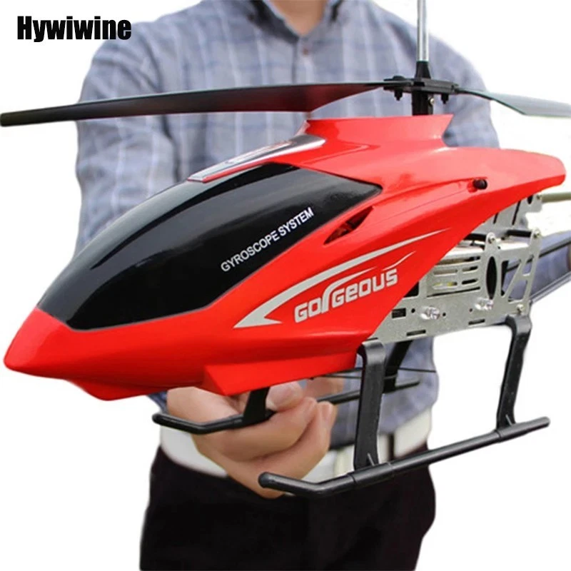 Rc Helicopter With Remote Control Extra Durable Big Plane Toy Rc Helicopter With Remote Control Extra Durable Big Plane Toy For Kids Drone Model Outdoor 3.5CH 80cm Aircraft Large Helicoptero