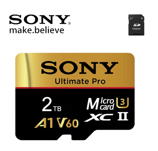 SONY Memory Card Micro SD Cards High Speed 2TB SONY Memory Card Micro SD Cards High Speed 2TB