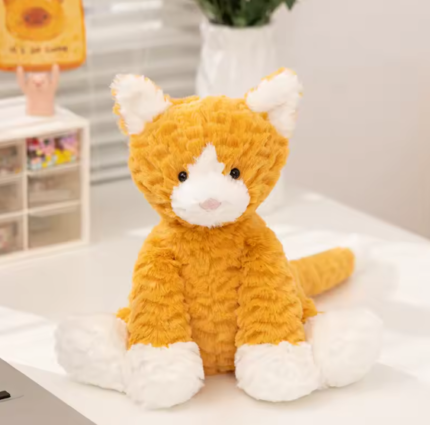 Fuddlewuddle Ginger Cat Plush Toy Soft Gift for Kids