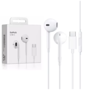 USB-C Wired Earphones with Mic for iPhone 15 & Android