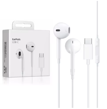 USB-C Wired Earphones with Mic for iPhone 15 & Android