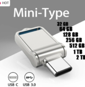 2TB OTG Type C Flash Drive Mini External Memory Stick