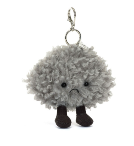 (Amuseables Storm Cloud Bag Charm) Plush toys, birthday gifts, Valentine's Day gifts, surprise gifts