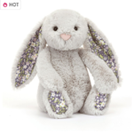 (Blossom Silver Bunny 'Bloom') Plush toys, birthday gifts, Valentine's Day gifts, surprise gifts