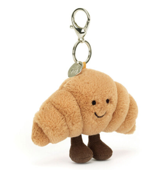 Plush Toy Amuseables Croissant Bag Charm Plush Toy Amuseables Croissant Bag Charm