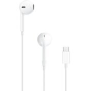 Apple EarPods USB-C wired earphones white with USB-C connector – full set view, UK