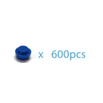 600pcs DIY Building Blocks Thin Figures Bricks Lamp 12Colors Educational Creative Size Compatible With 4037 Toys for Children - Image 3