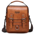 JEEP BULUO Multi-function Business Handbags Men New Man's Shoulder Bag Large Capacity Leather Messenger Bag Crossbody Big Brand - Image 9