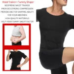 Men Slimming Body Shaper Belly Control Shapewear Man Shapers Modeling Underwear Waist Trainer Corrective Posture Vest Corset - Image 4