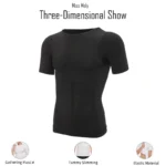 Men Slimming Body Shaper Belly Control Shapewear Man Shapers Modeling Underwear Waist Trainer Corrective Posture Vest Corset - Image 9