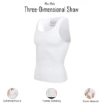 Men Slimming Body Shaper Belly Control Shapewear Man Shapers Modeling Underwear Waist Trainer Corrective Posture Vest Corset - Image 10