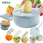 Vegetable Chopper Multifunctional Grater Cutter Kitchen Accessories Manual Fruit Slicer Potatos Shredders Cheese Onions Slicers - Image 4